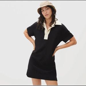 Everlane The Retro Jersey Polo Dress NWT, size M